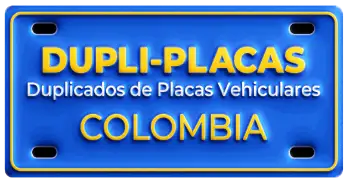 Dupliplacas - Duplicados de Placas para Carro o Moto en Colombia